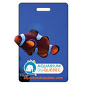 Lenticular Luggage Tag .040 (2.125" x 3.375") Full Color Custom 3D Imprint on front Black on back